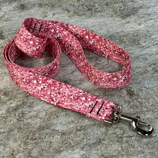 Pink Glitter Dog Leash