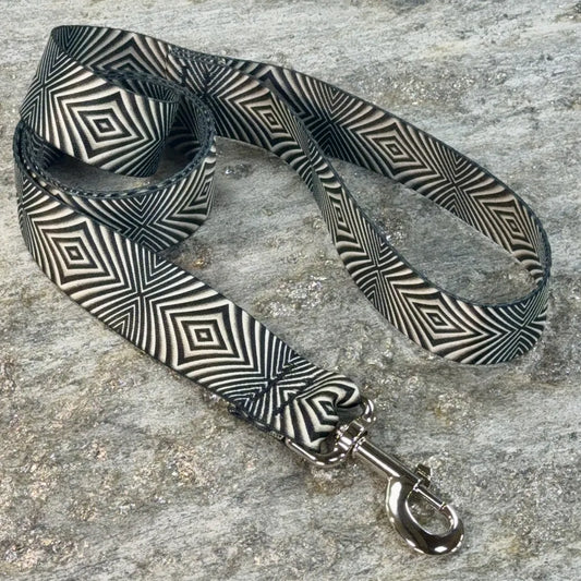 Sands of Time Geometric Dog Leash