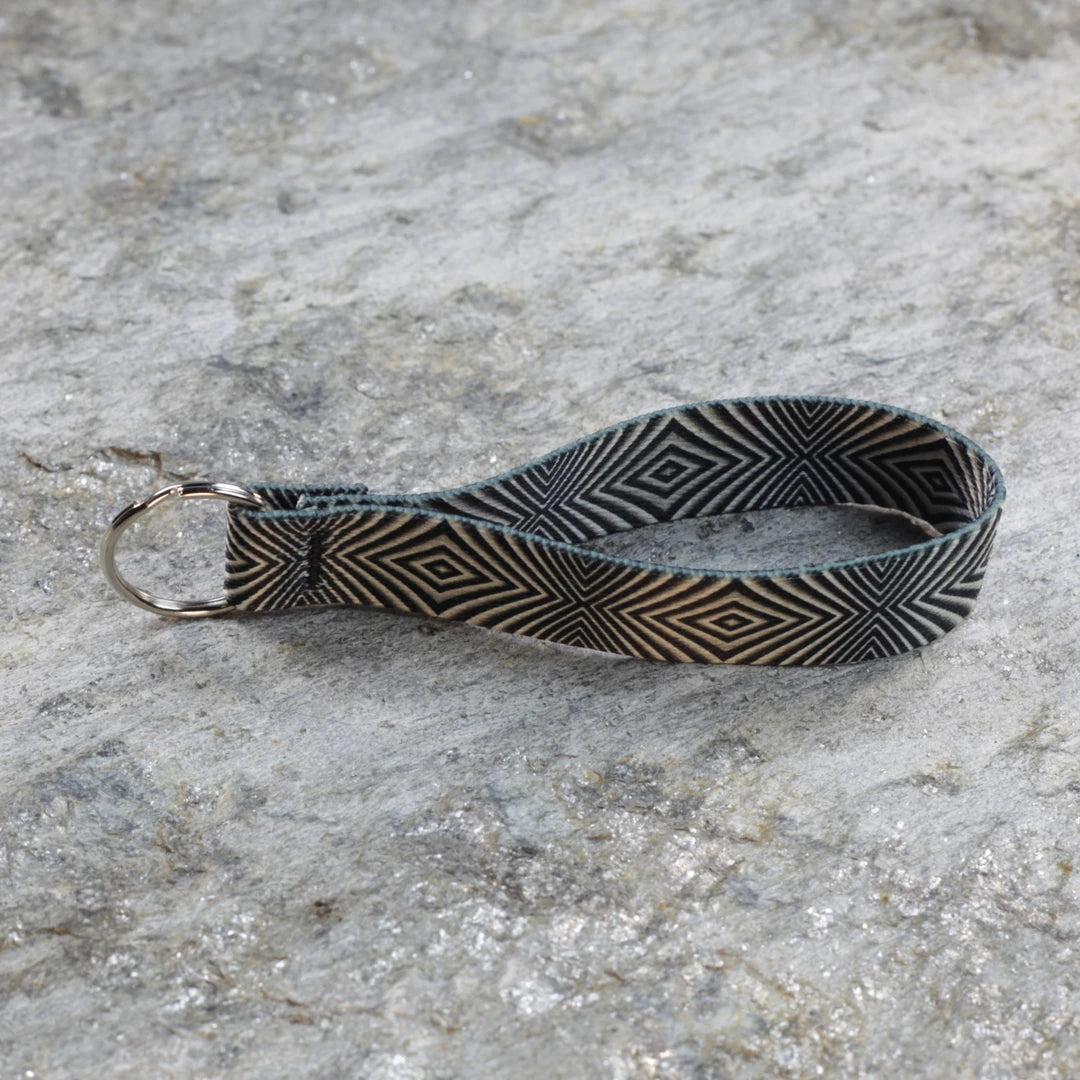 Psychedelic Keychain Wristlet – Trippy Key Wrist Strap That Stands Out