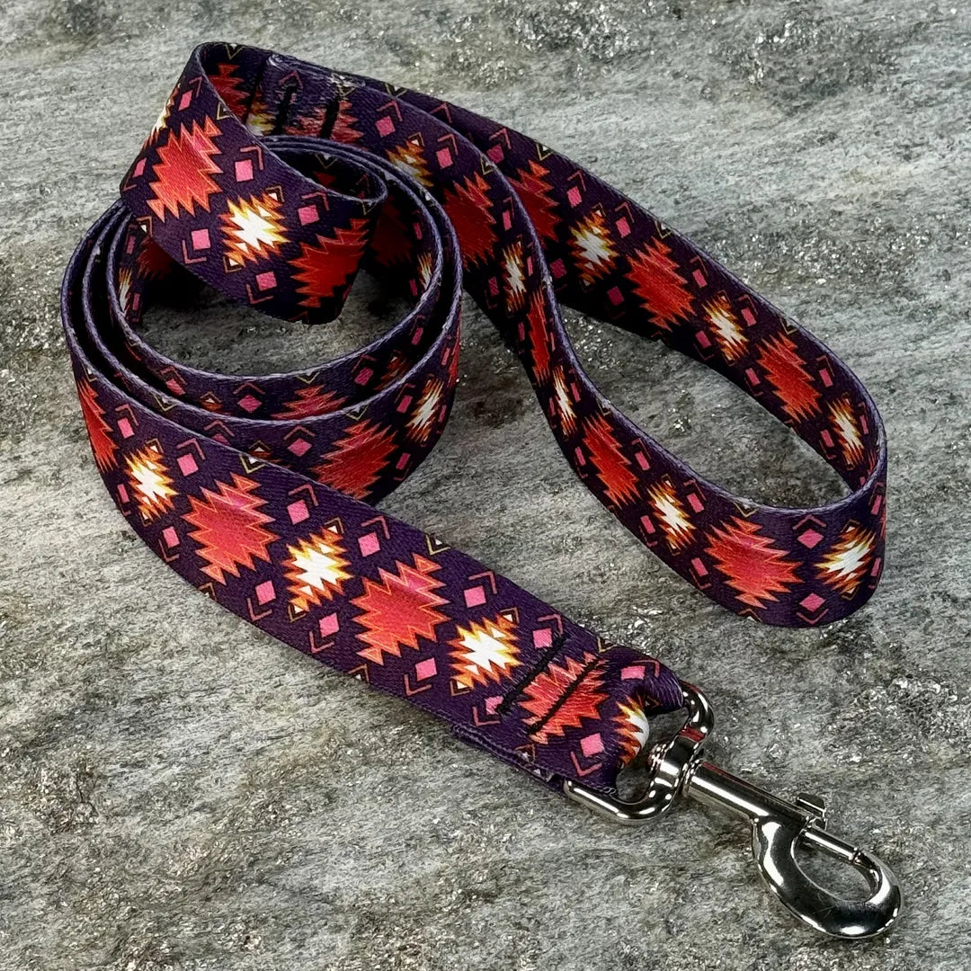 Sherbet Tribal Dog Leash