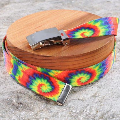 1" Slim Tie Dye Belts