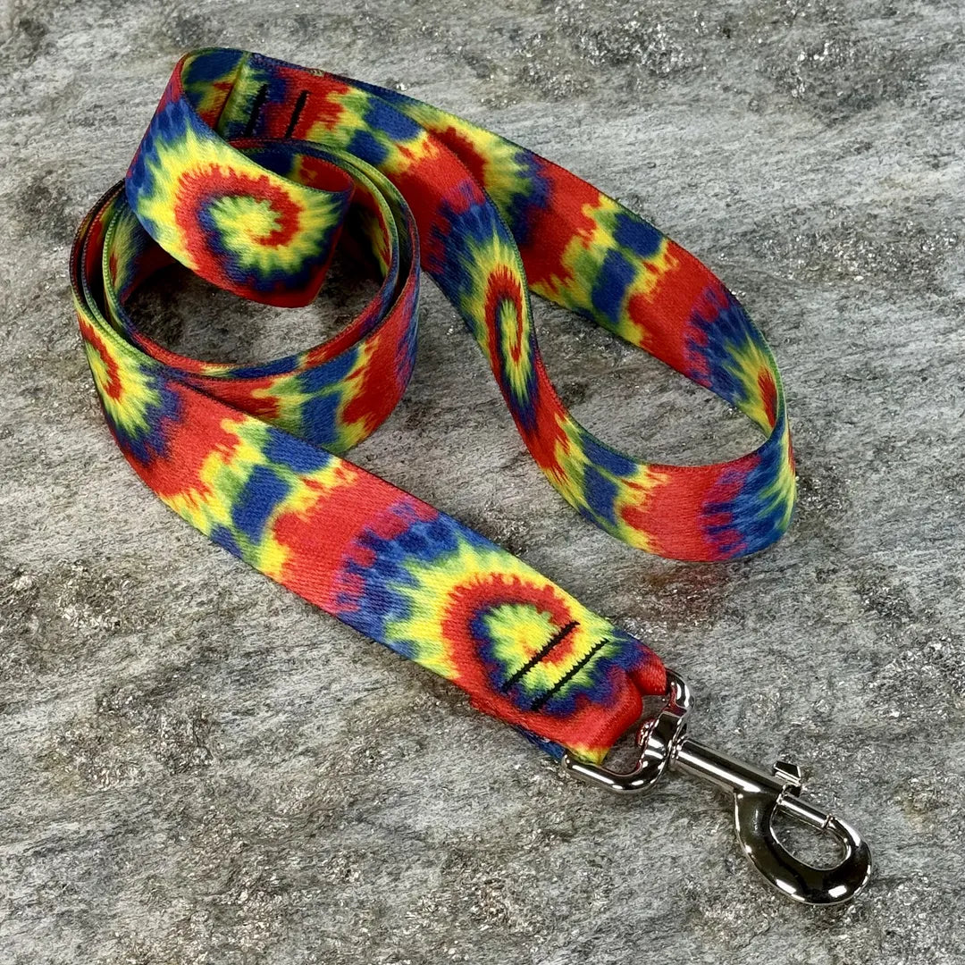Tie-Dye Dog Leash