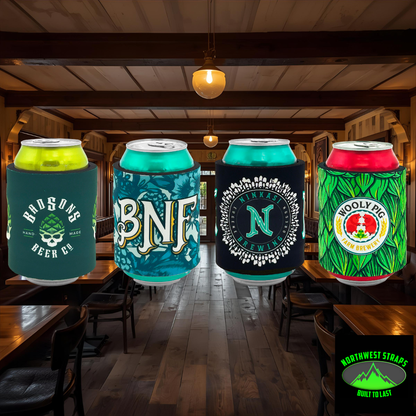 Custom Slap Koozies - 100 Count Personalized for Your Brand