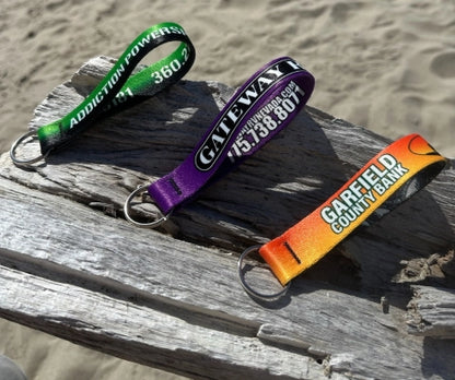 Northwest Straps 100 Custom Key Fobs - American-Made, Free Shipping