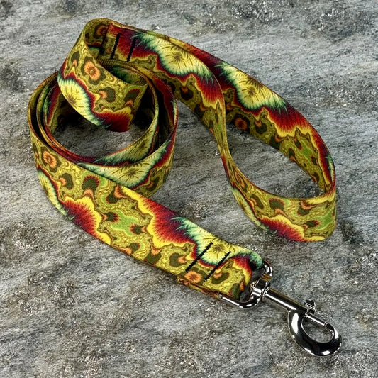 Vibes Psychedelic Pattern Dog Leash