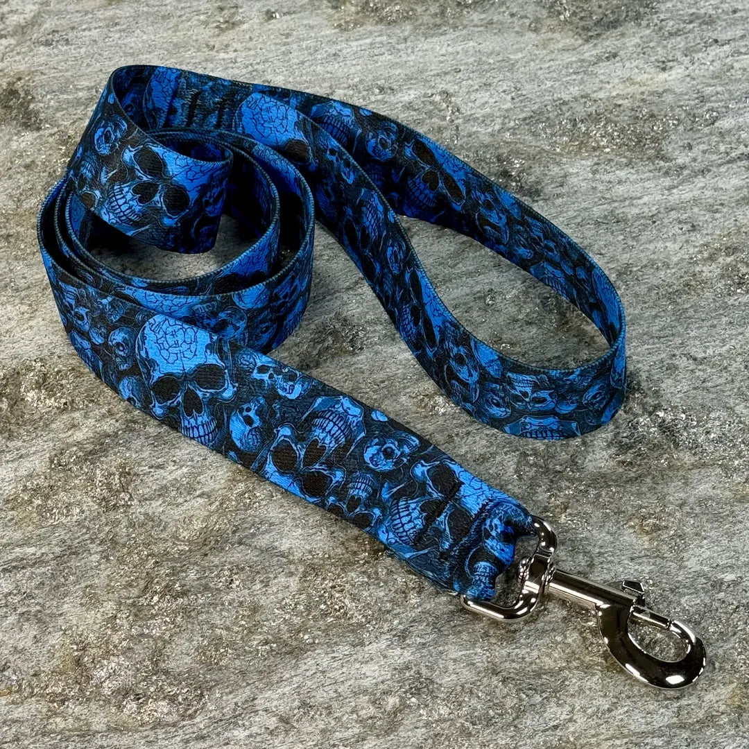 Wicked Skulls Pattern Dog Leash