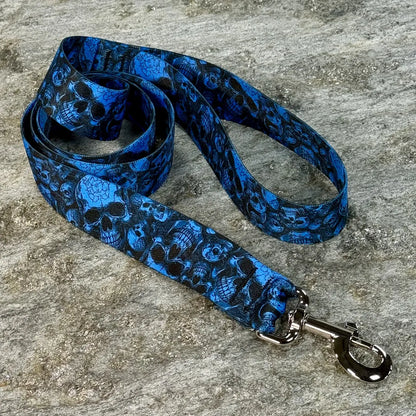 Wicked Skulls Pattern Dog Leash