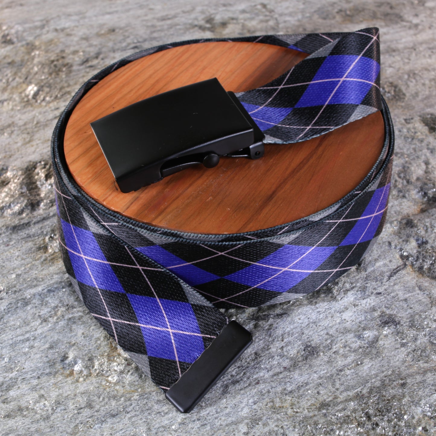 1.5" Argyle Print Belts – Patterned Web Belts