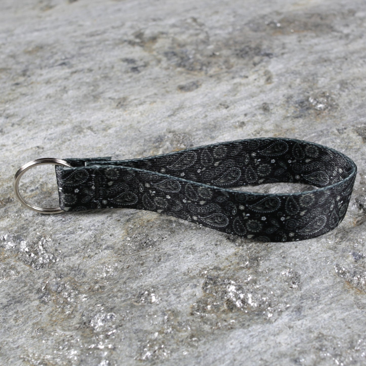 Textile Inspired Keychain Wristlet – Woven Style Key Wrist Strap