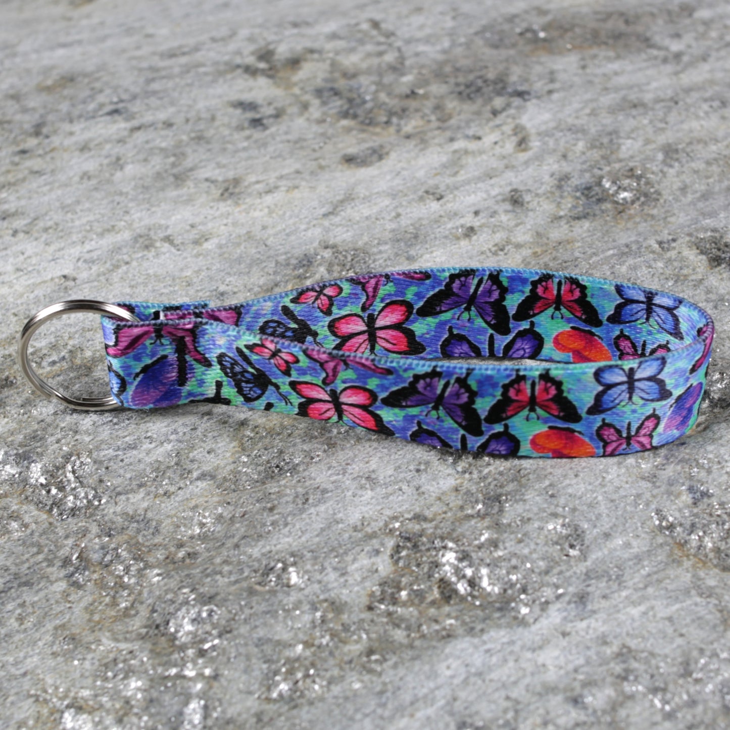 Nature Inspired Keychain Wristlet – Outdoor Style Key Wrist Strap for Keys & Bags