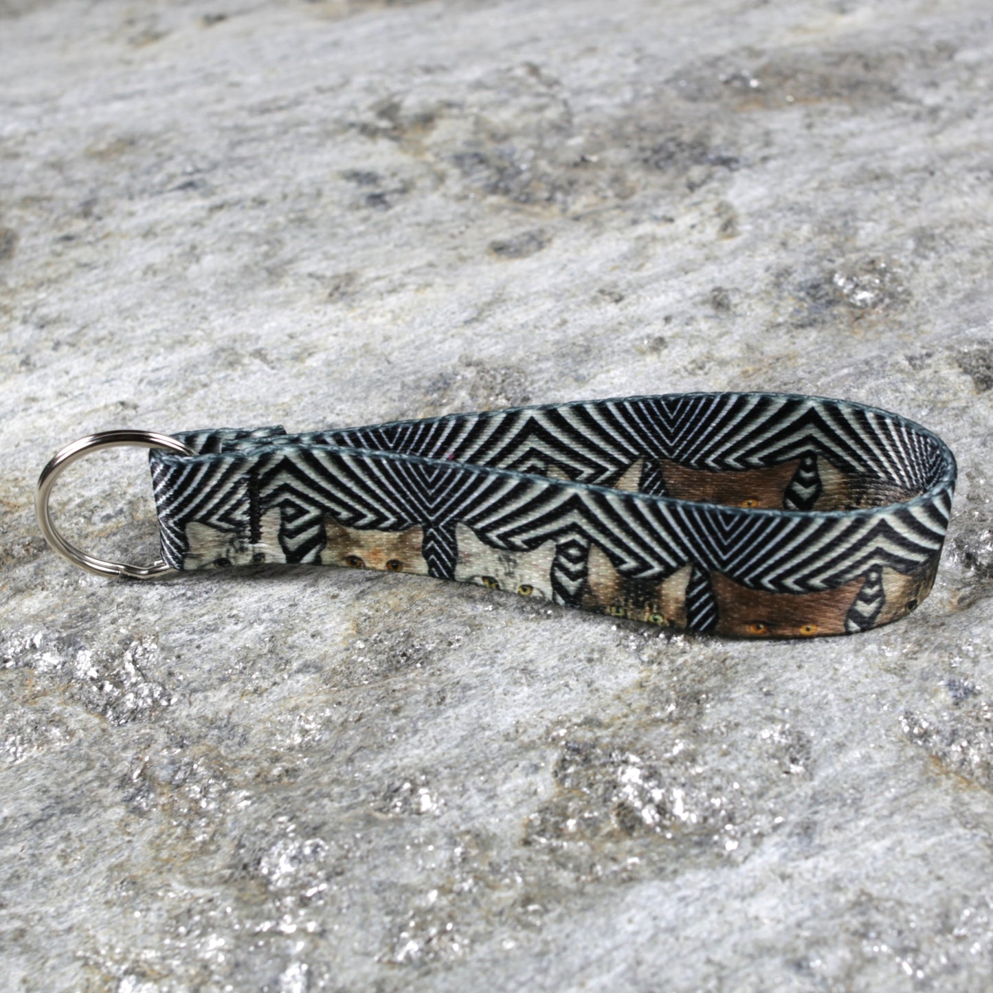 Quirky Keychain Wristlet – Fun Key Wrist Strap Full of Personality