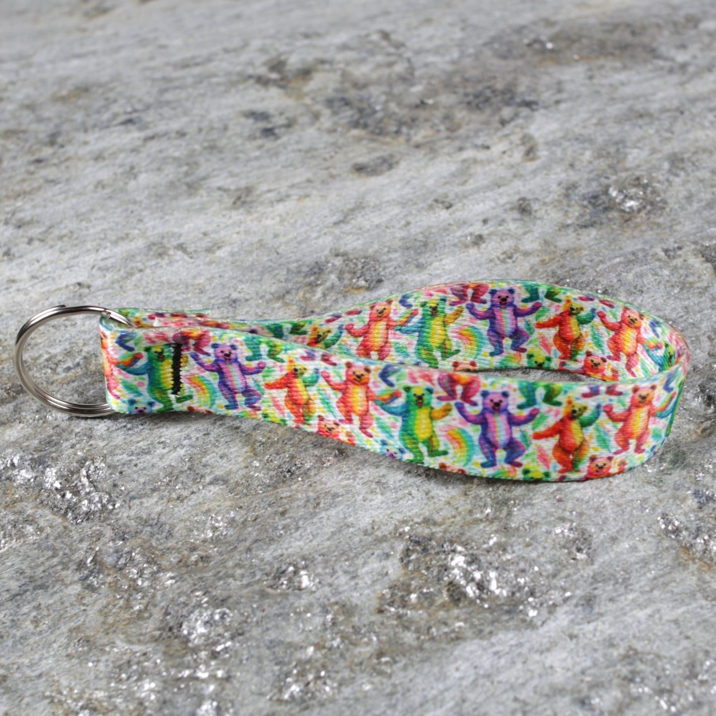 Quirky Keychain Wristlet – Fun Key Wrist Strap Full of Personality