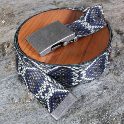 1.5" Diamondback Snakeskin Belt