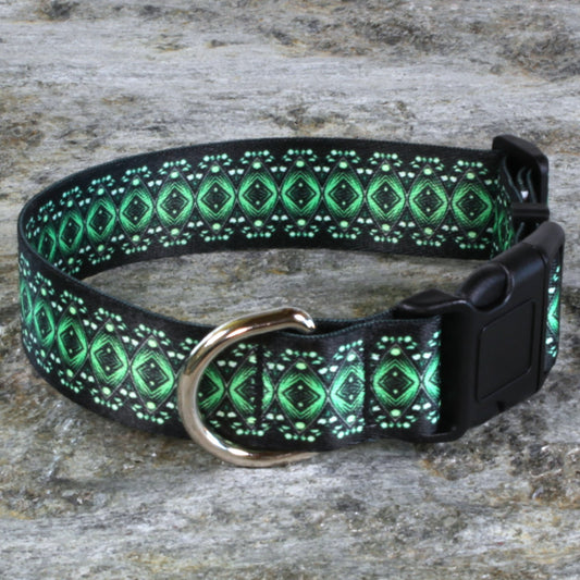 Eyes of Jade Dog Collar