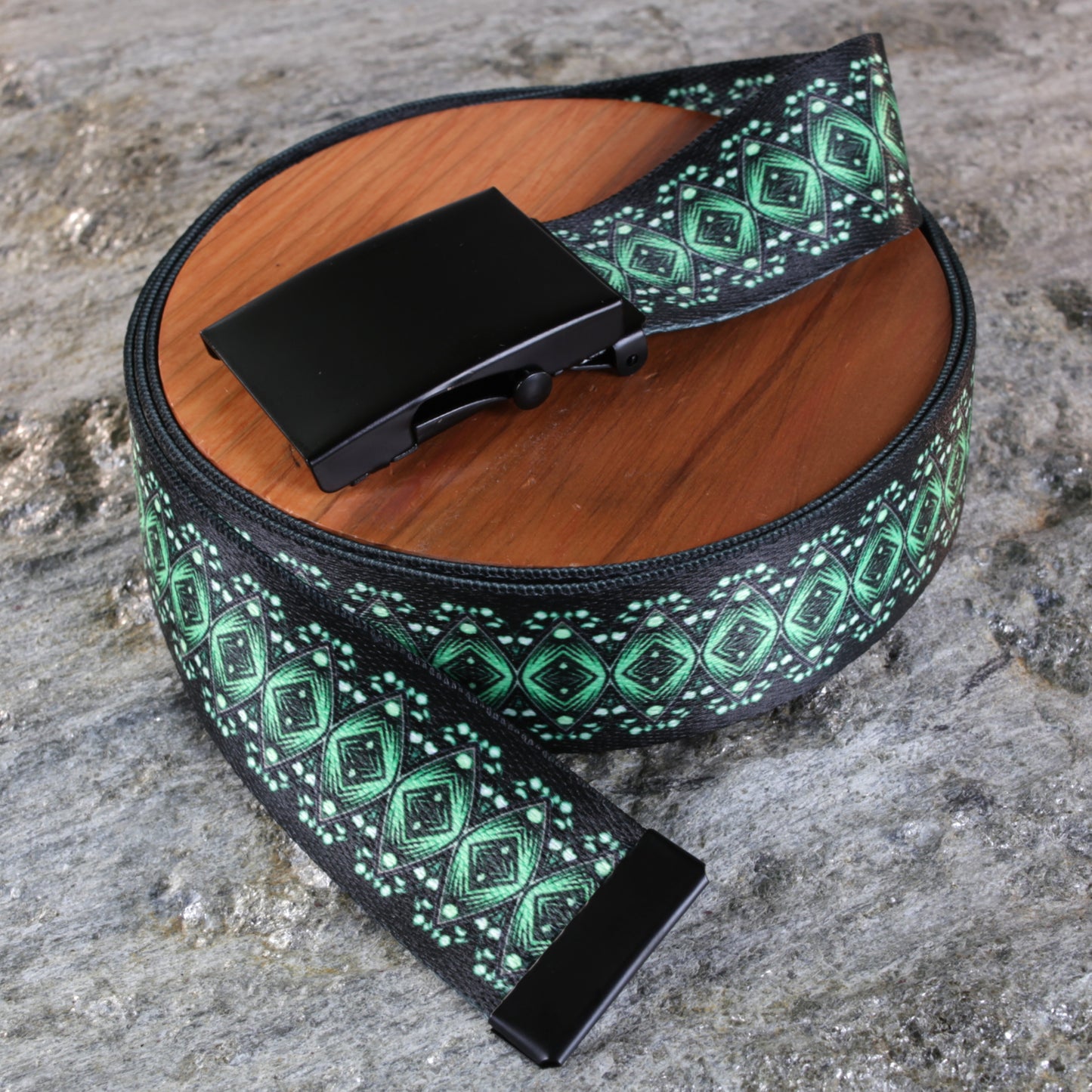 1.5" Eyes of Jade Belt