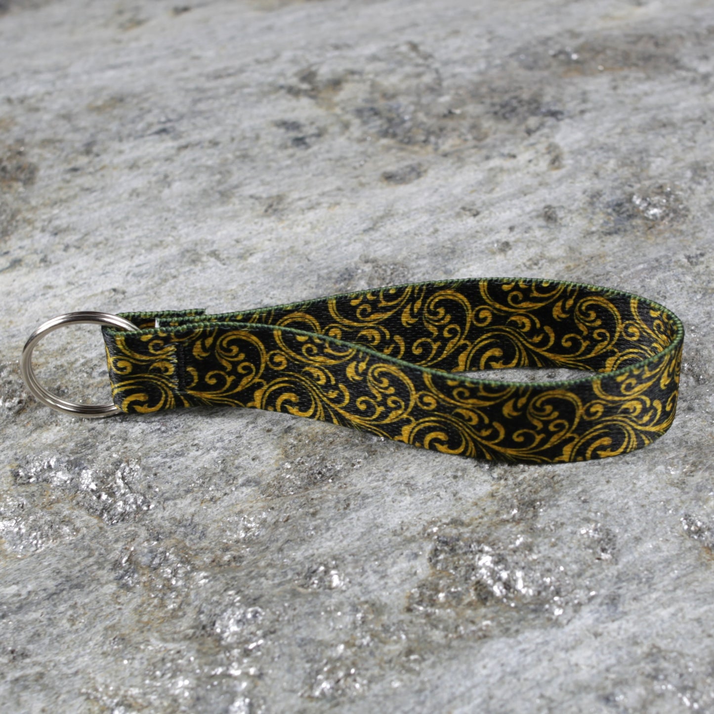 Textile Inspired Keychain Wristlet – Woven Style Key Wrist Strap