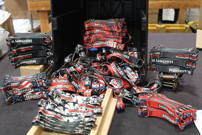 Northwest Straps 100 Custom Key Fobs - American-Made, Free Shipping