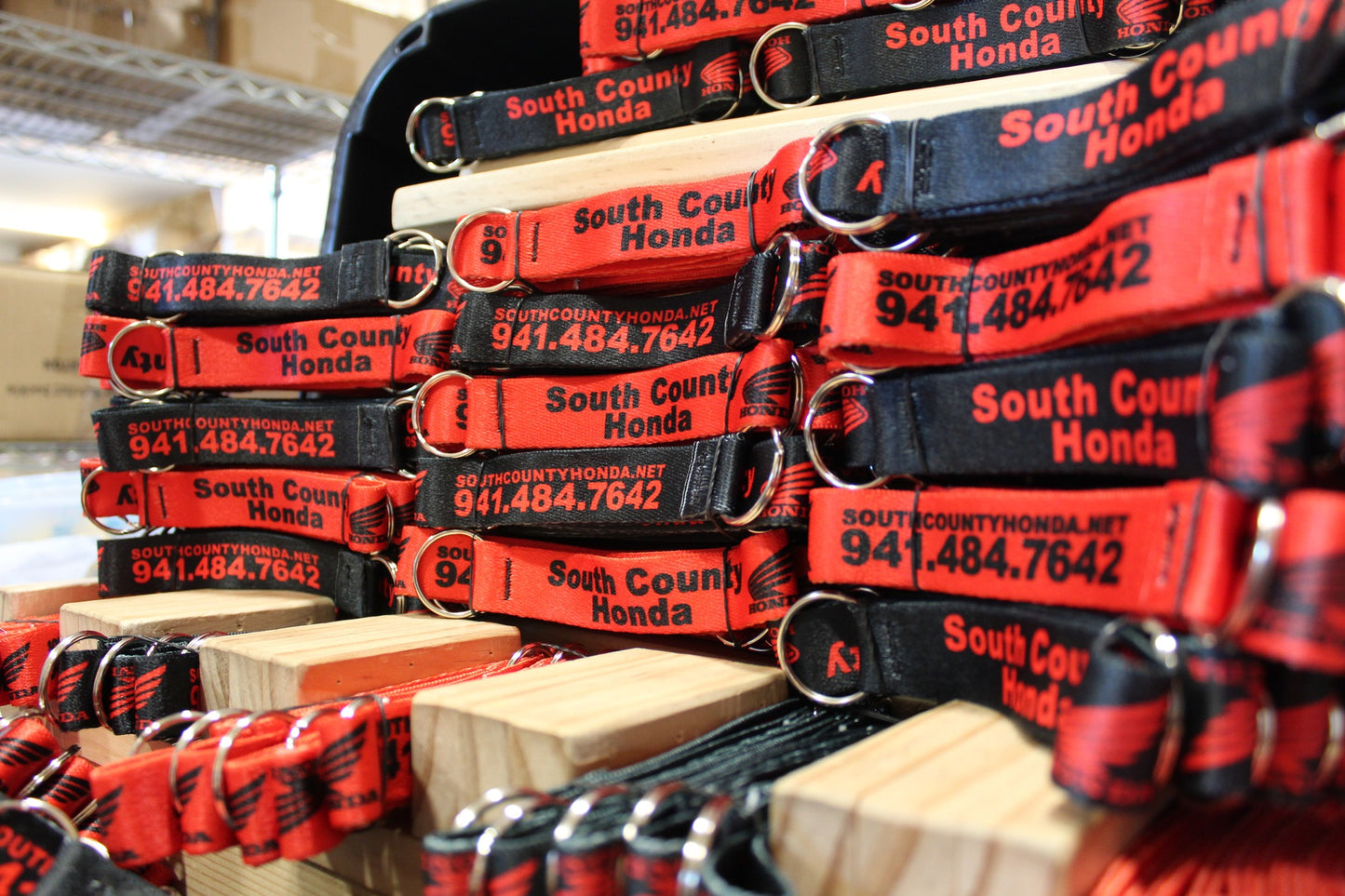 Northwest Straps 100 Custom Key Fobs - American-Made, Free Shipping