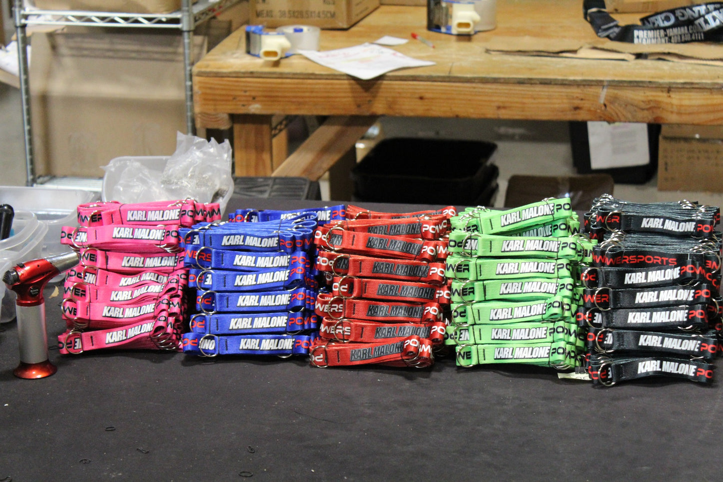 Northwest Straps 100 Custom Key Fobs - American-Made, Free Shipping