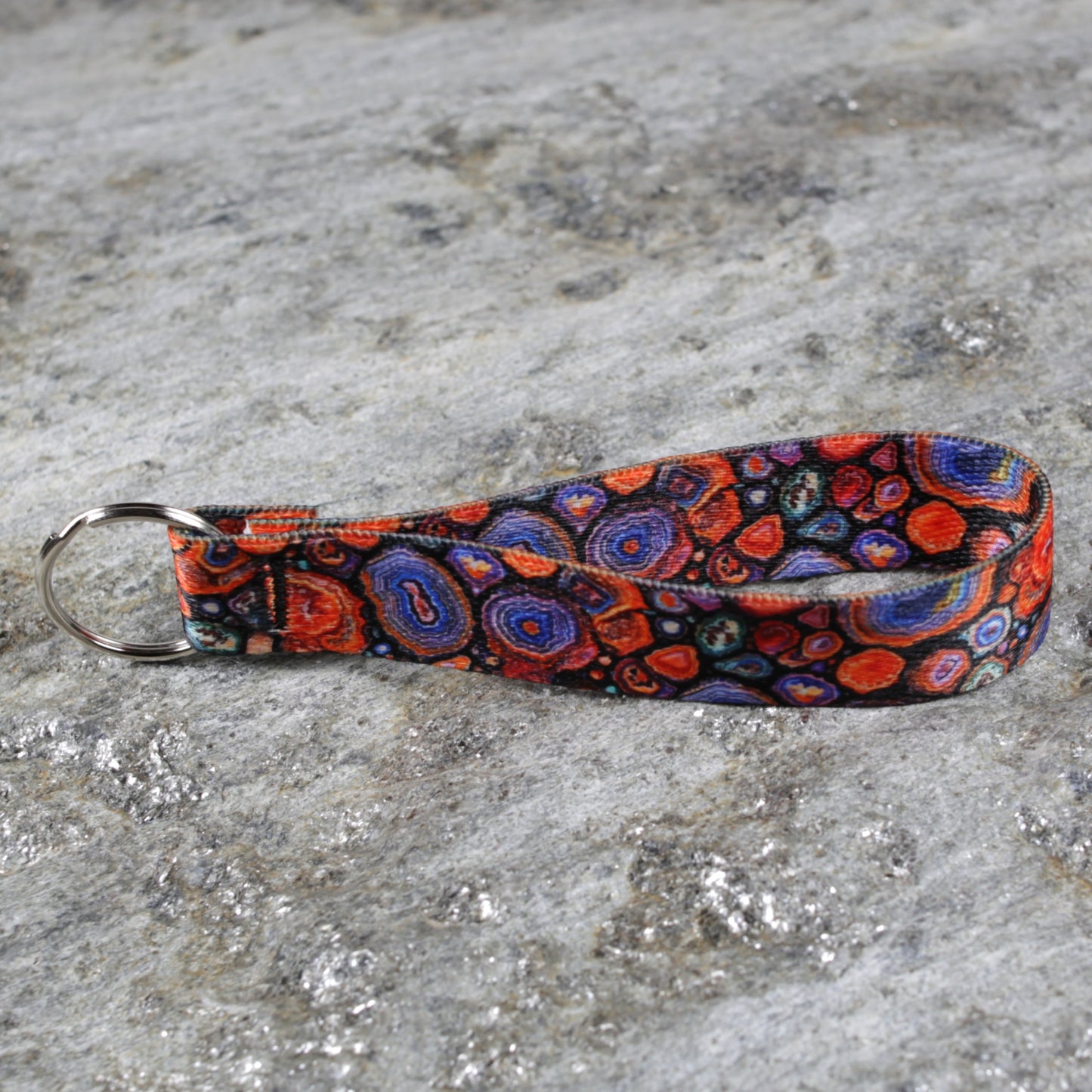 Nature Inspired Keychain Wristlet – Outdoor Style Key Wrist Strap for Keys & Bags