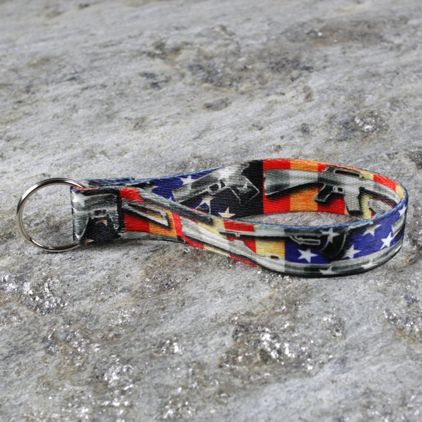 Patriotic American Keychains – Red, White & Blue Designs That Stand Out