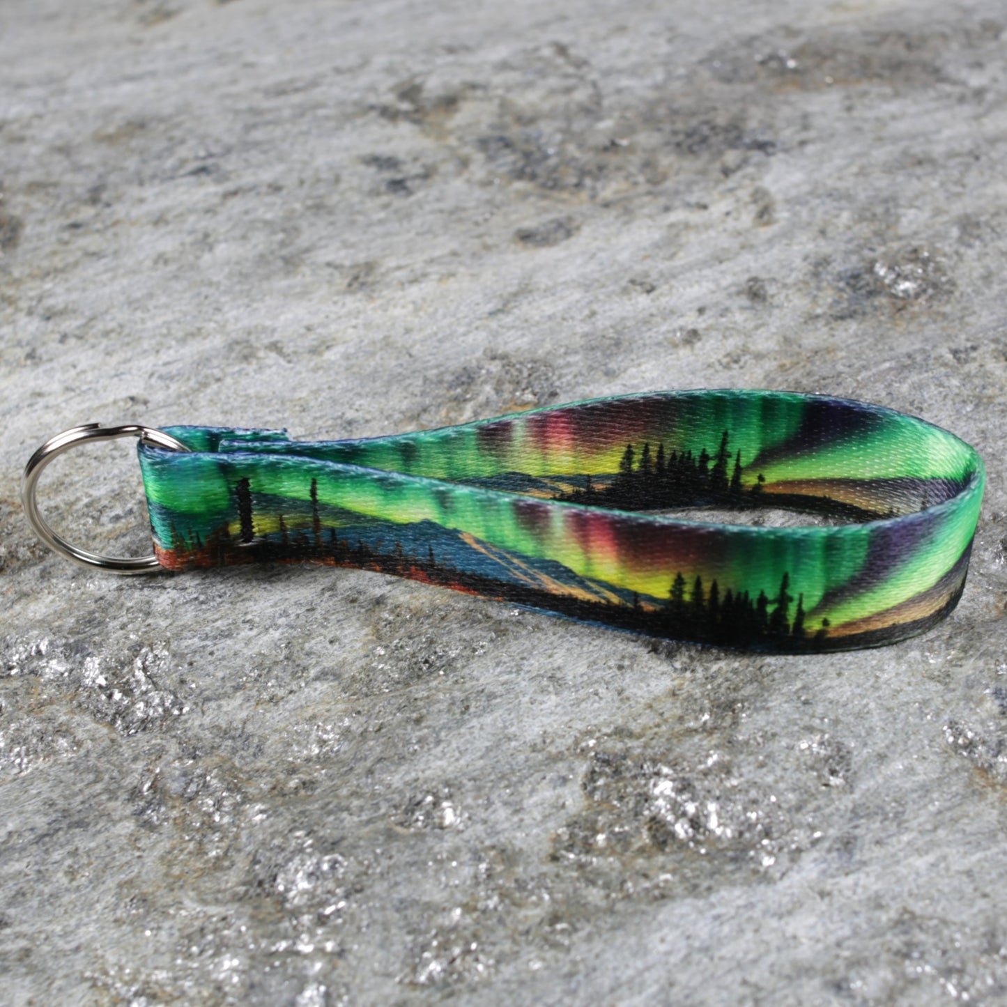 Nature Inspired Keychain Wristlet – Outdoor Style Key Wrist Strap for Keys & Bags