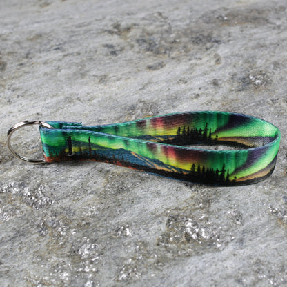 Nature Inspired Keychain Wristlet – Outdoor Style Key Wrist Strap for Keys & Bags