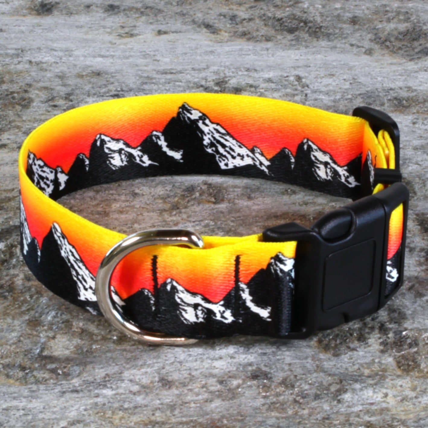 Mountaineer Orange Dog Collar