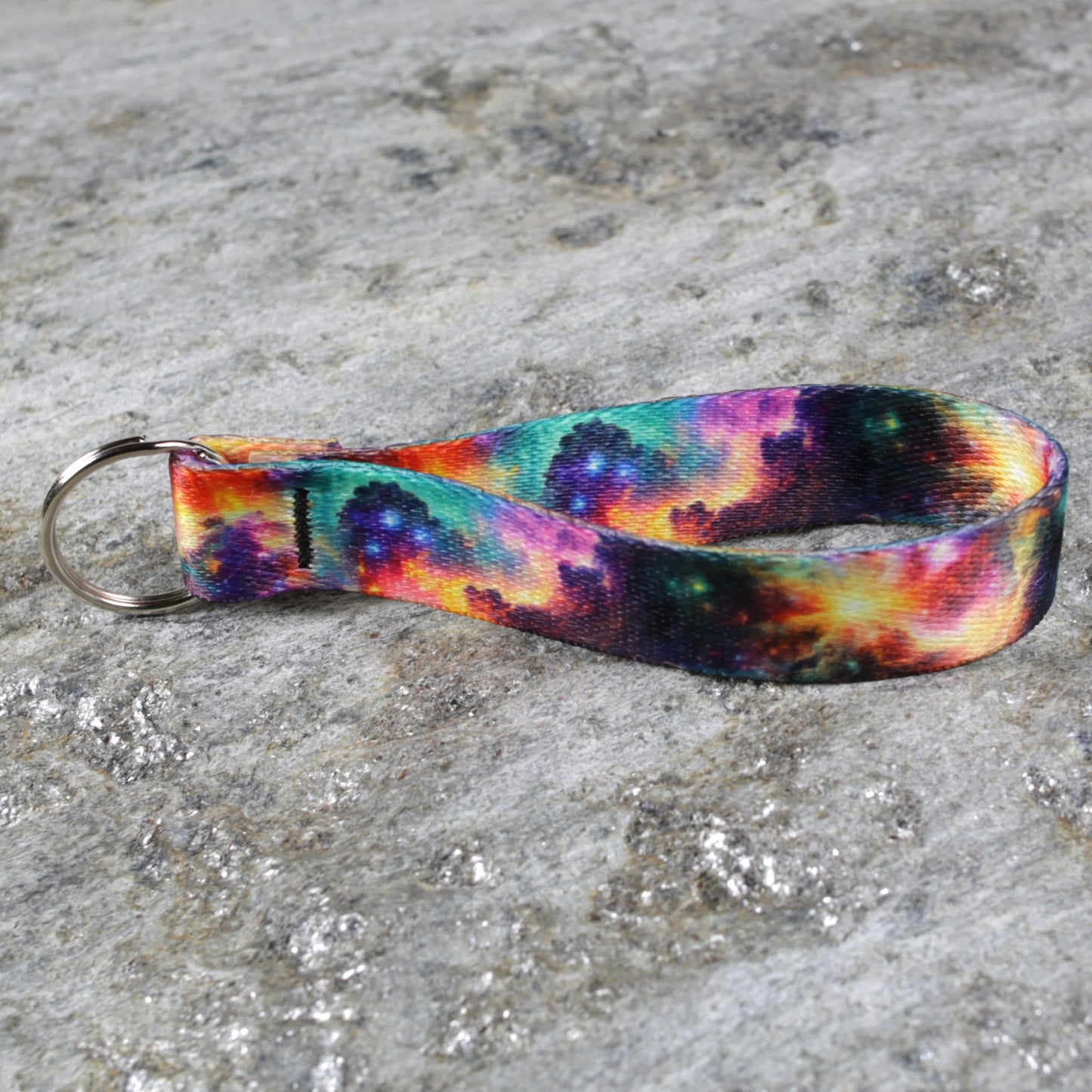 Psychedelic Keychain Wristlet – Trippy Key Wrist Strap That Stands Out