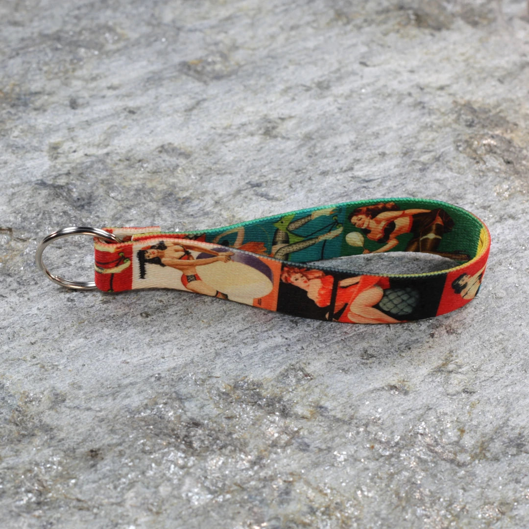 Quirky Keychain Wristlet – Fun Key Wrist Strap Full of Personality