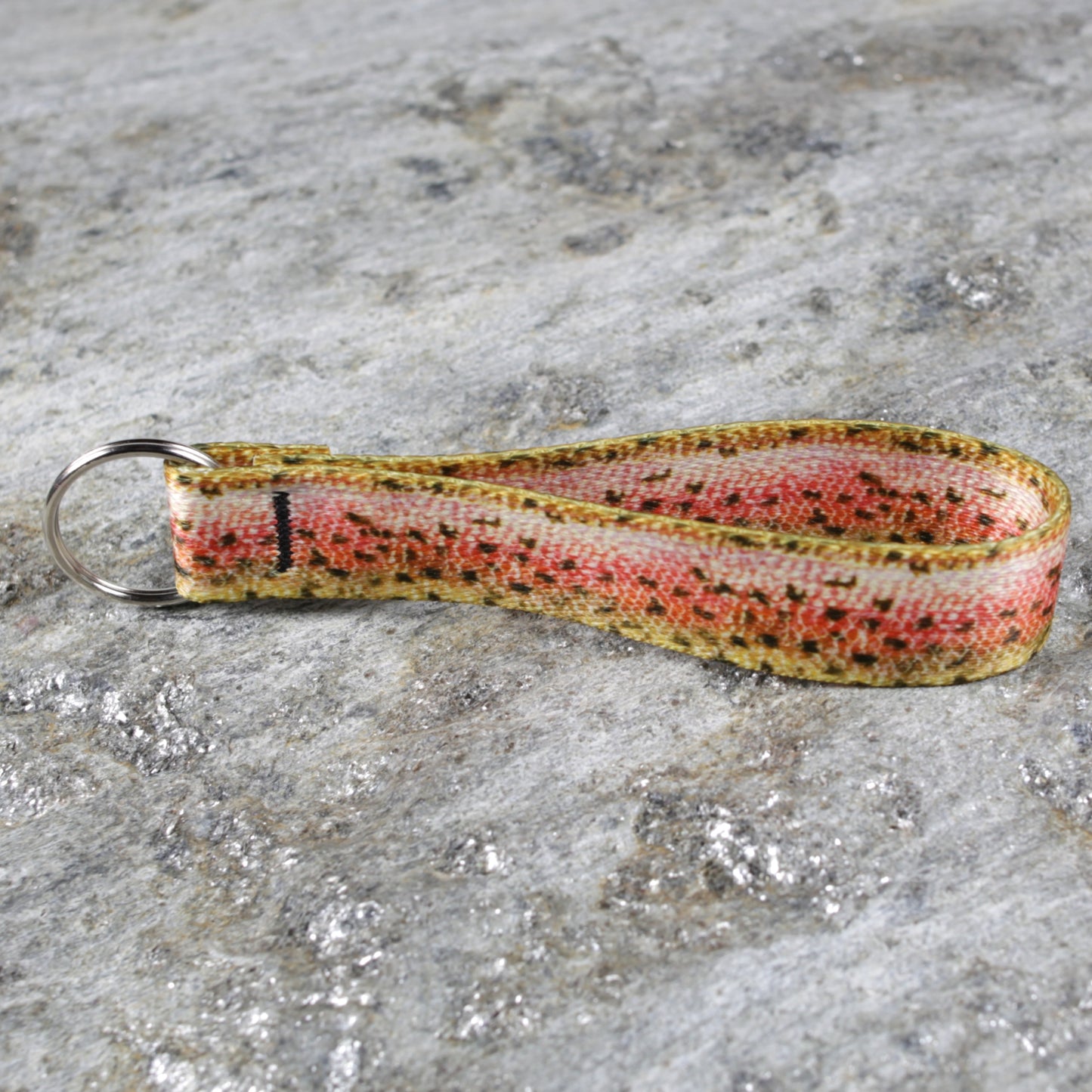 Fish Inspired Keychain Wristlet – Fun Fishing Style Wrist Strap for Keys & Bags