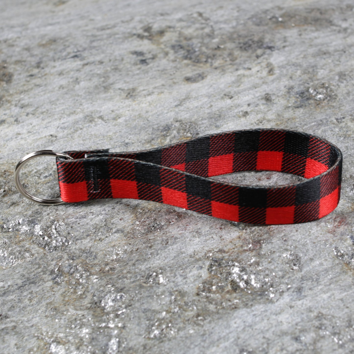 Textile Inspired Keychain Wristlet – Woven Style Key Wrist Strap