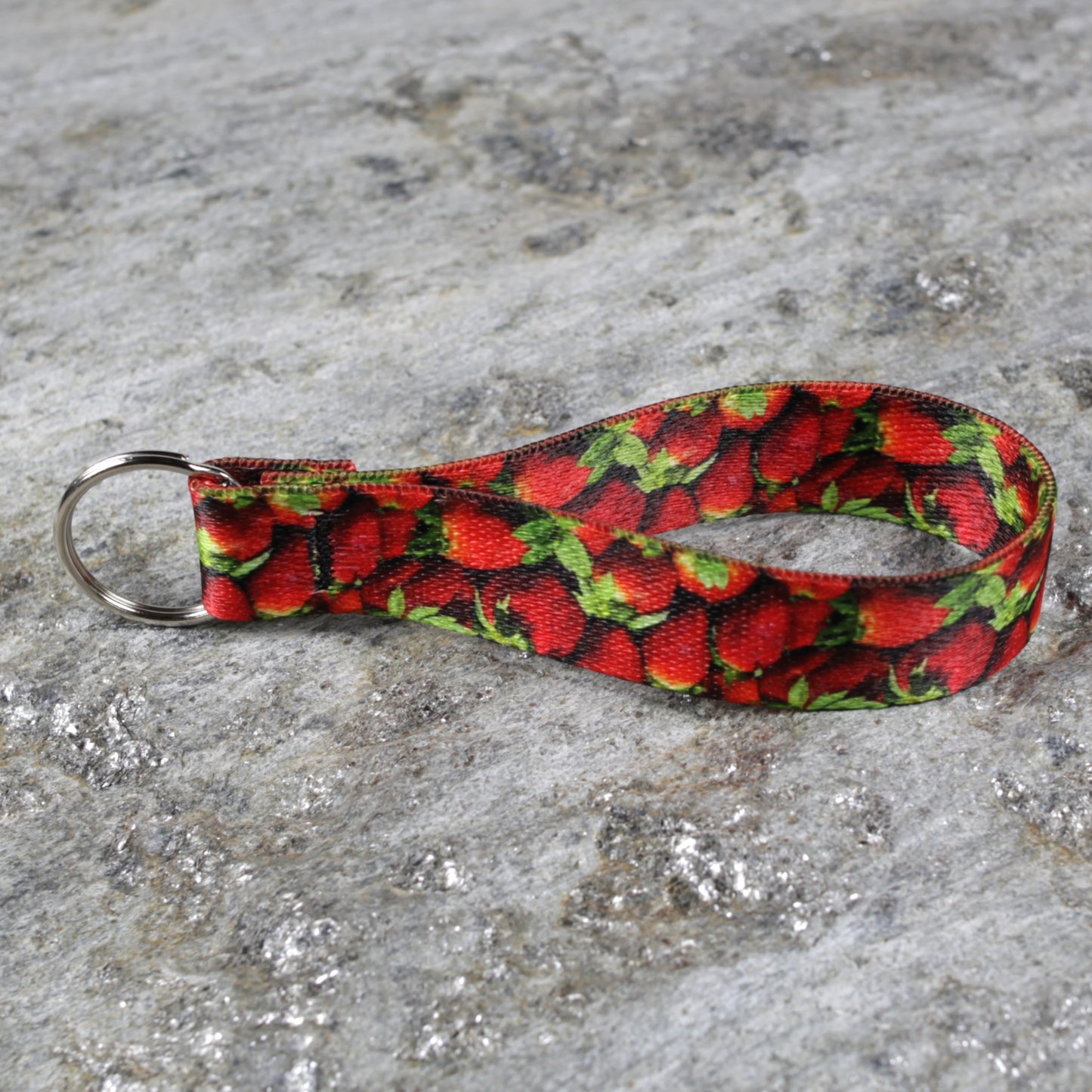 Food Themed Keychain Wristlet – Key Wrist Strap for Keys & Bags