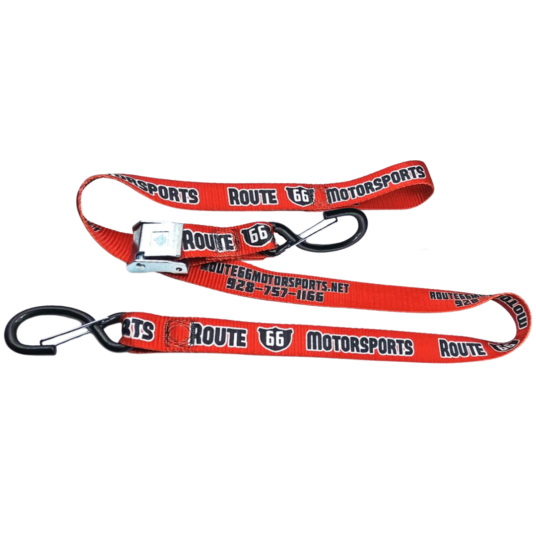 42 Custom 6 Foot by 1.5 Inch Cam Straps. (NO SOFT LOOP)