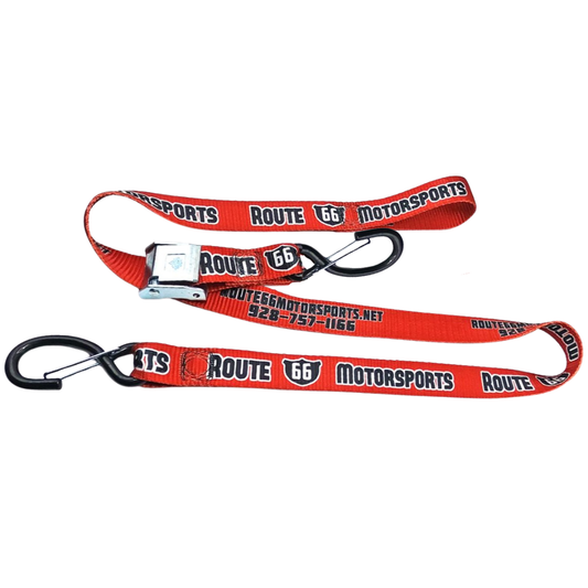 42 Custom 6 Foot by 1.5 Inch Cam Straps. (NO SOFT LOOP)