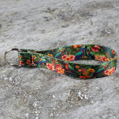 Nature Inspired Keychain Wristlet – Outdoor Style Key Wrist Strap for Keys & Bags