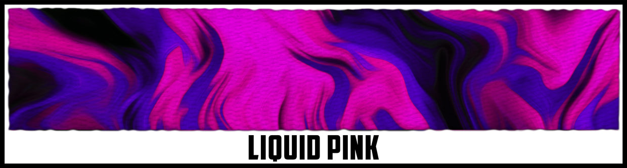 Liquid pink trippy. 1 Inch custom picture quality polyester webbing. Design by Northwest Straps.